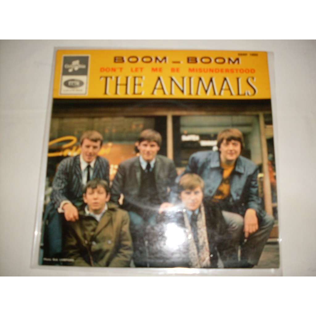 Boomboom de The Animals, 45 RPM (EP 4 títulos) con allierrock Ref
