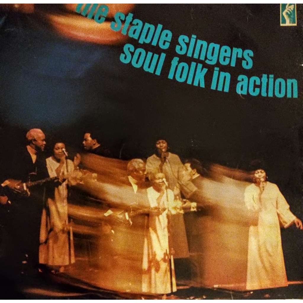 (中古品)Soul Folk in Action 中古英LP Staple Singers Soul Folk In Action SXATS1004 STAX