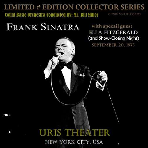 FRANK SINATRA live at the uris theater, new york city september 20