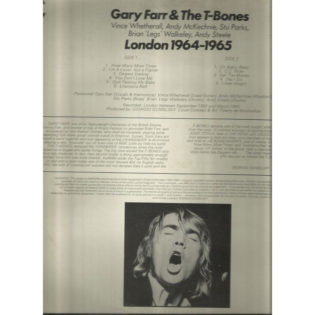  gary farr  -  london 1964-1965 