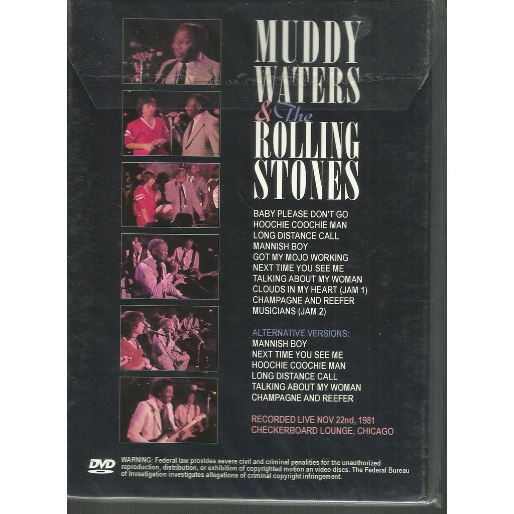  the rolling stones muddy waters  -  checkerboard lounge 1981 