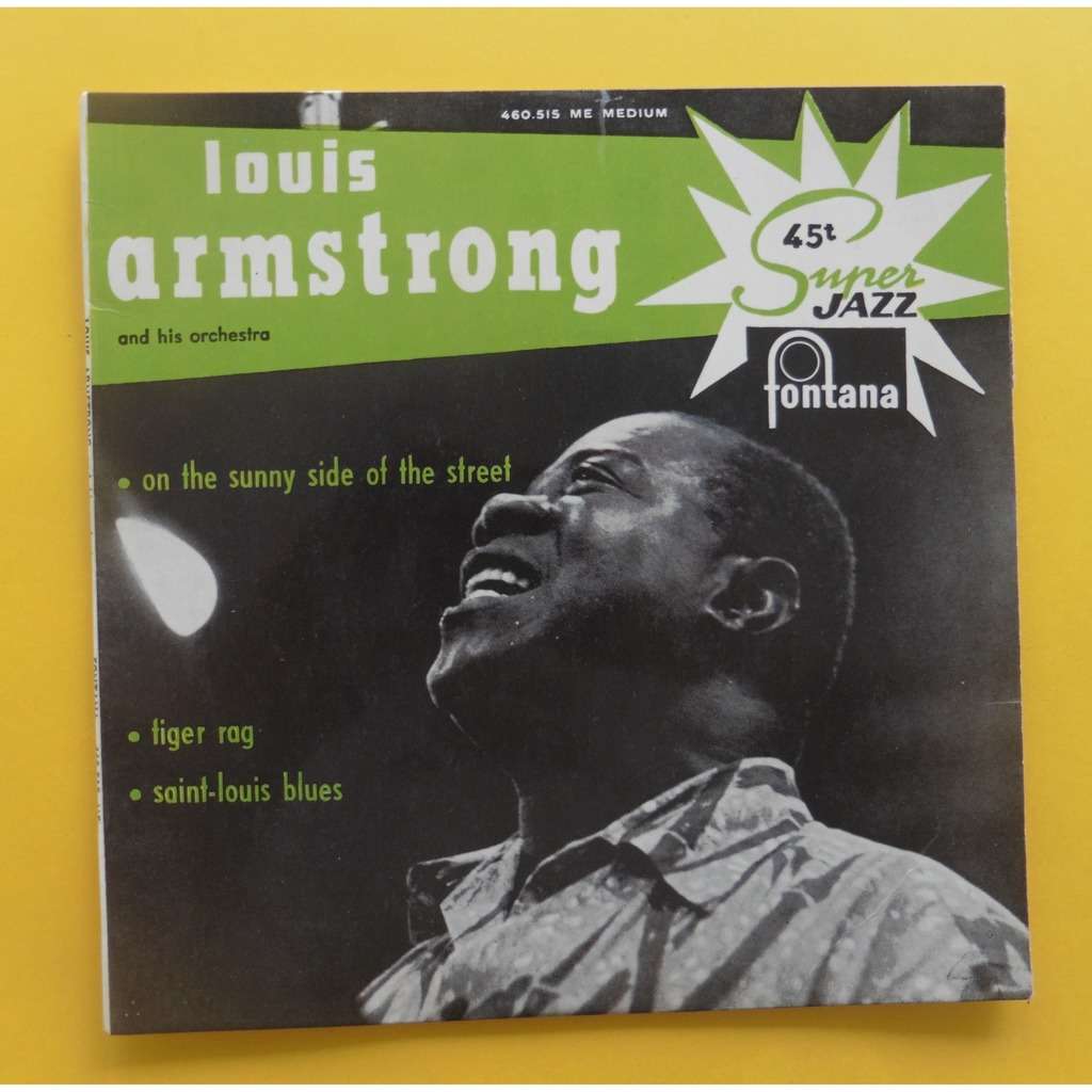 Saintlouis blues + 2 de Louis Armstrong, EP chez leshauts78 Ref