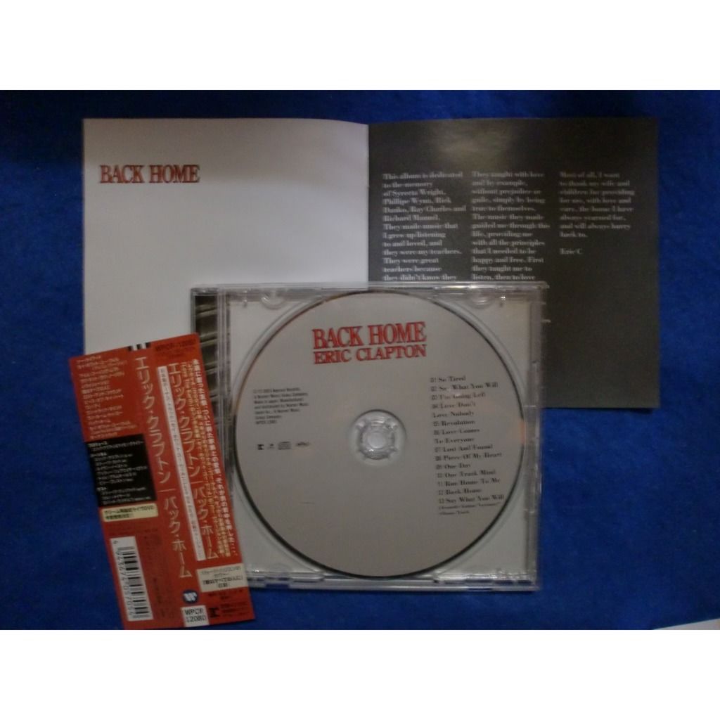 Back Home Bonus Track Von Eric Clapton Cd Bei Ctrjapan Ref