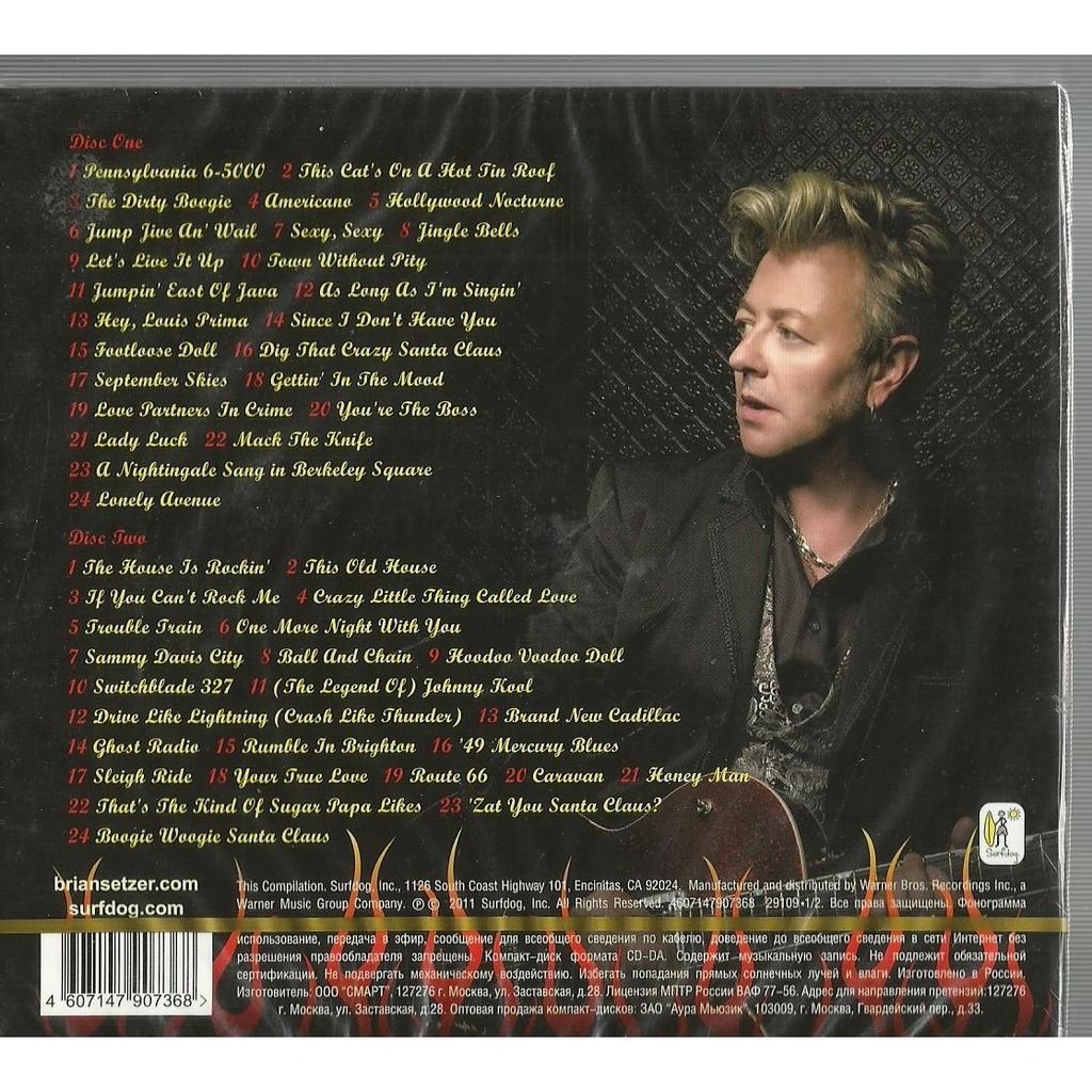  brian setzer orchestra  -  greatest hits 