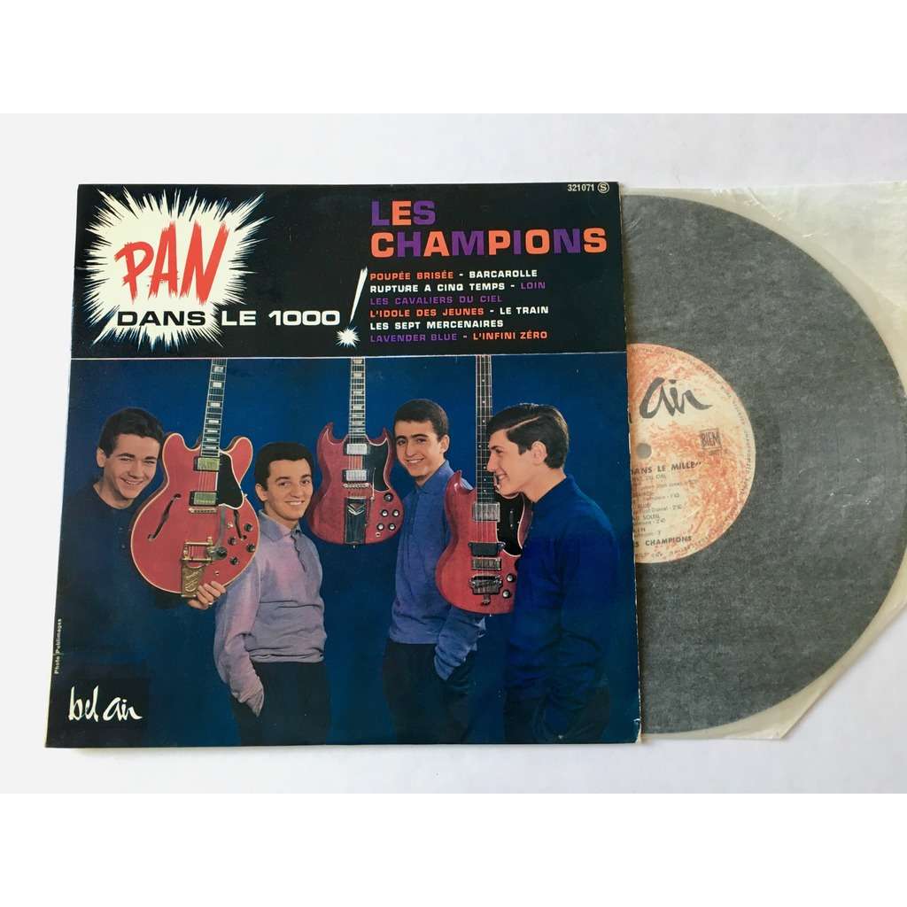 Pan dans le mille 1000 ! de Les Champions, 25 cm chez londonbus Ref