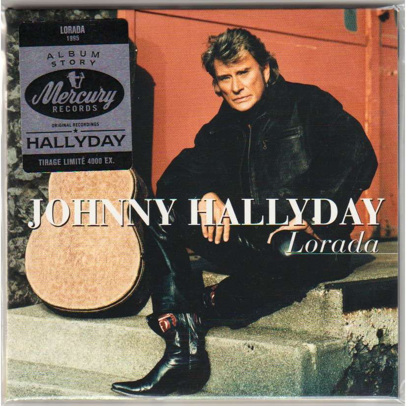 Lorada - album story paper sleeve de Johnny Hallyday, CD chez