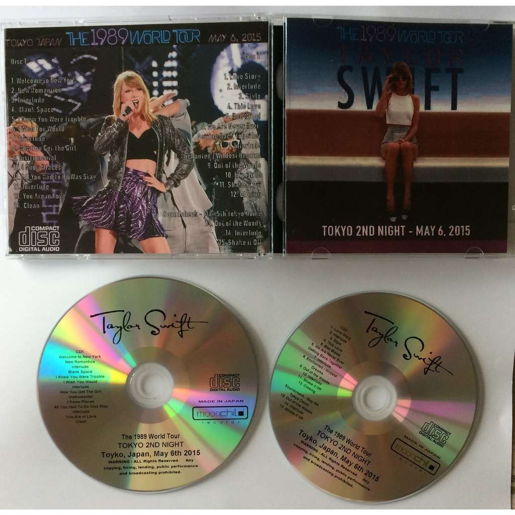 Tokyo 2015 by Taylor Swift, CD with galaxysounds - Ref