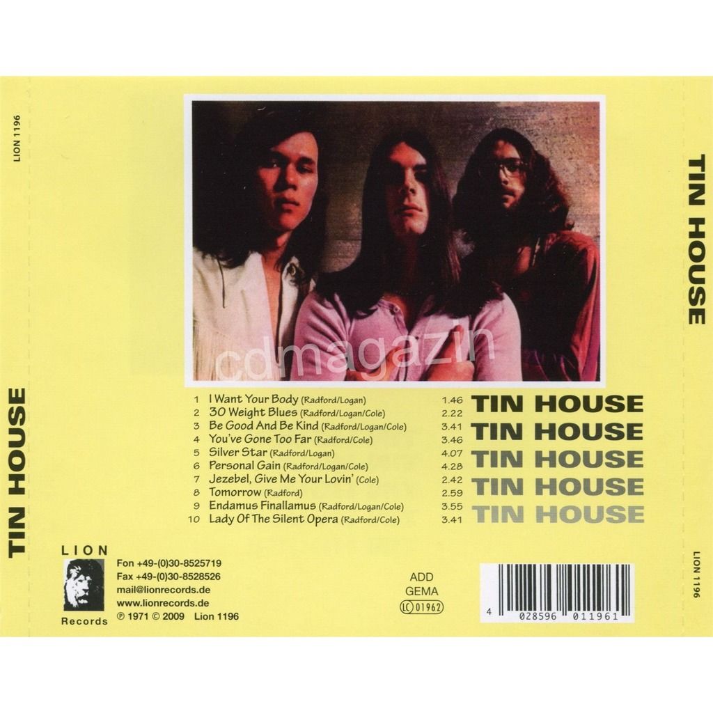 Tin house by Tin House, CD with kamchatka Ref119464505