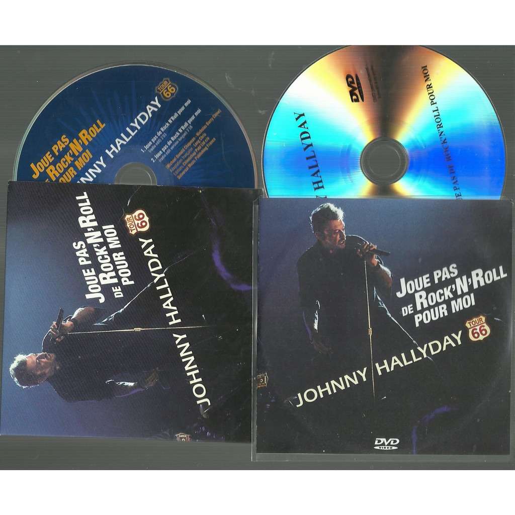  joue pas de rock'n'roll pour moi cd+dvd promo 