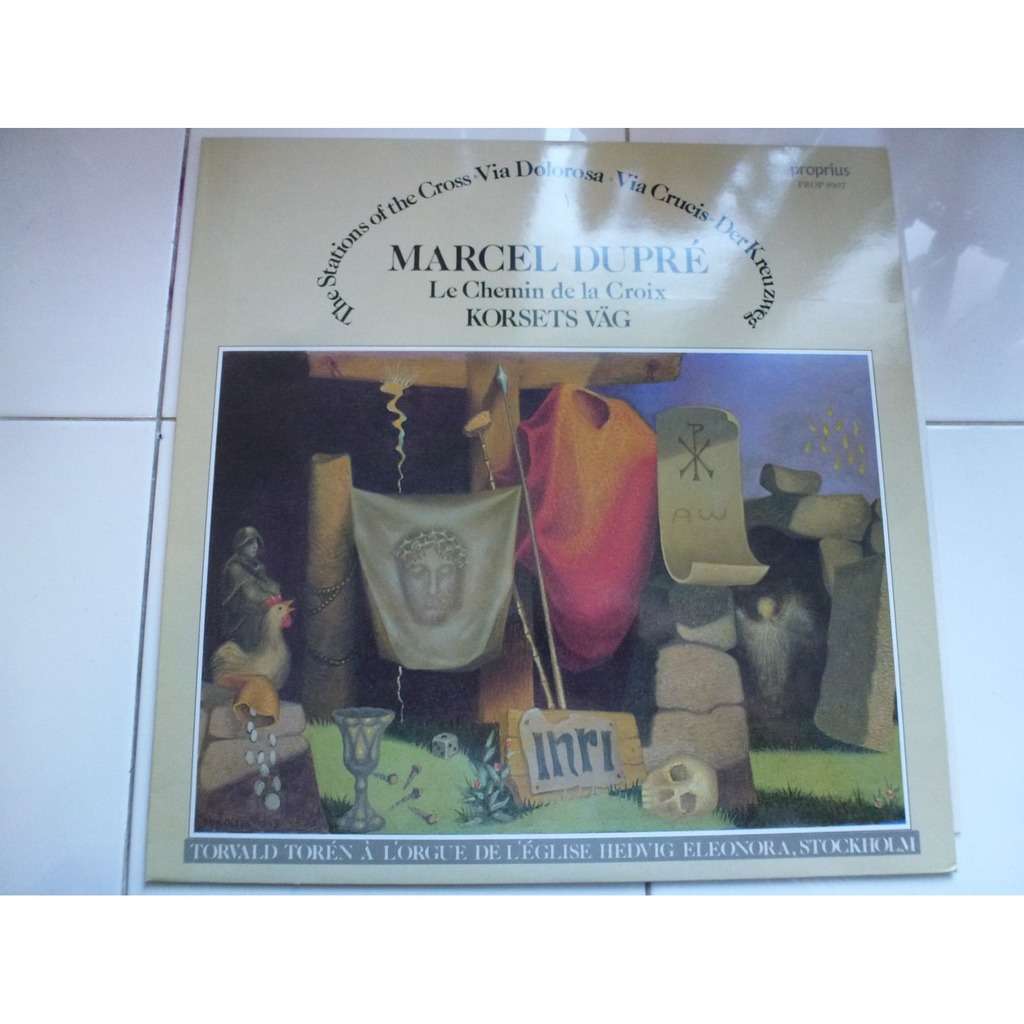 Marcel dupré le chemin de la croix ( rare audiophile stéréo