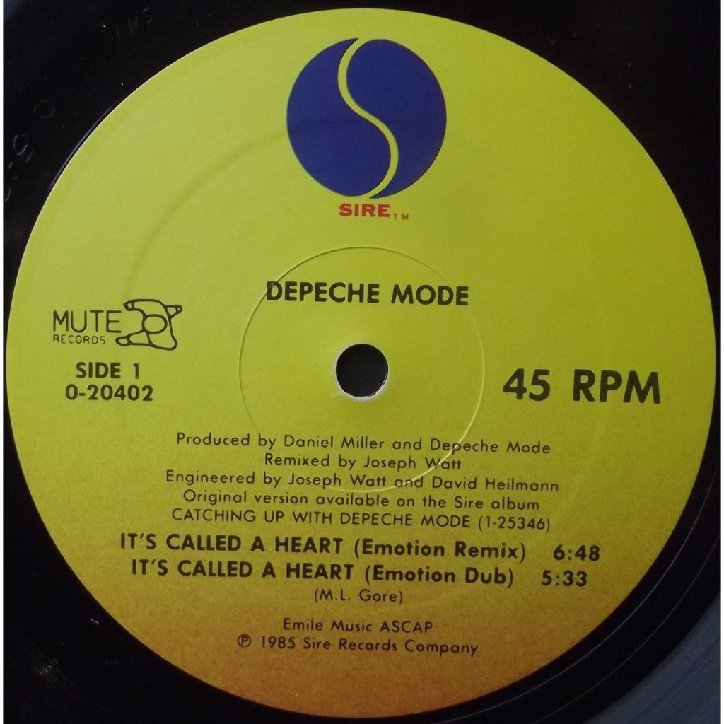 Depeche Mode Catching Up With Depeche Mode Used CD VG+\VG+