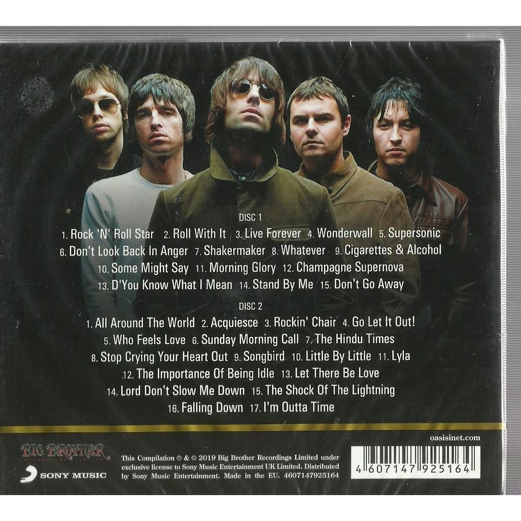  oasis  -  greatest hits 