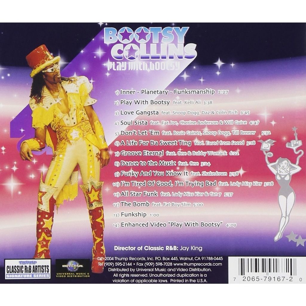 Play With Bootsy - A Tribute To The Funk - Bootsy Collins - ( CD ...