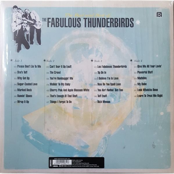  The Fabulous Thunderbirds  -  the bad and best of... (2xlp) ltd edit gatefold sleeve -e.u 
