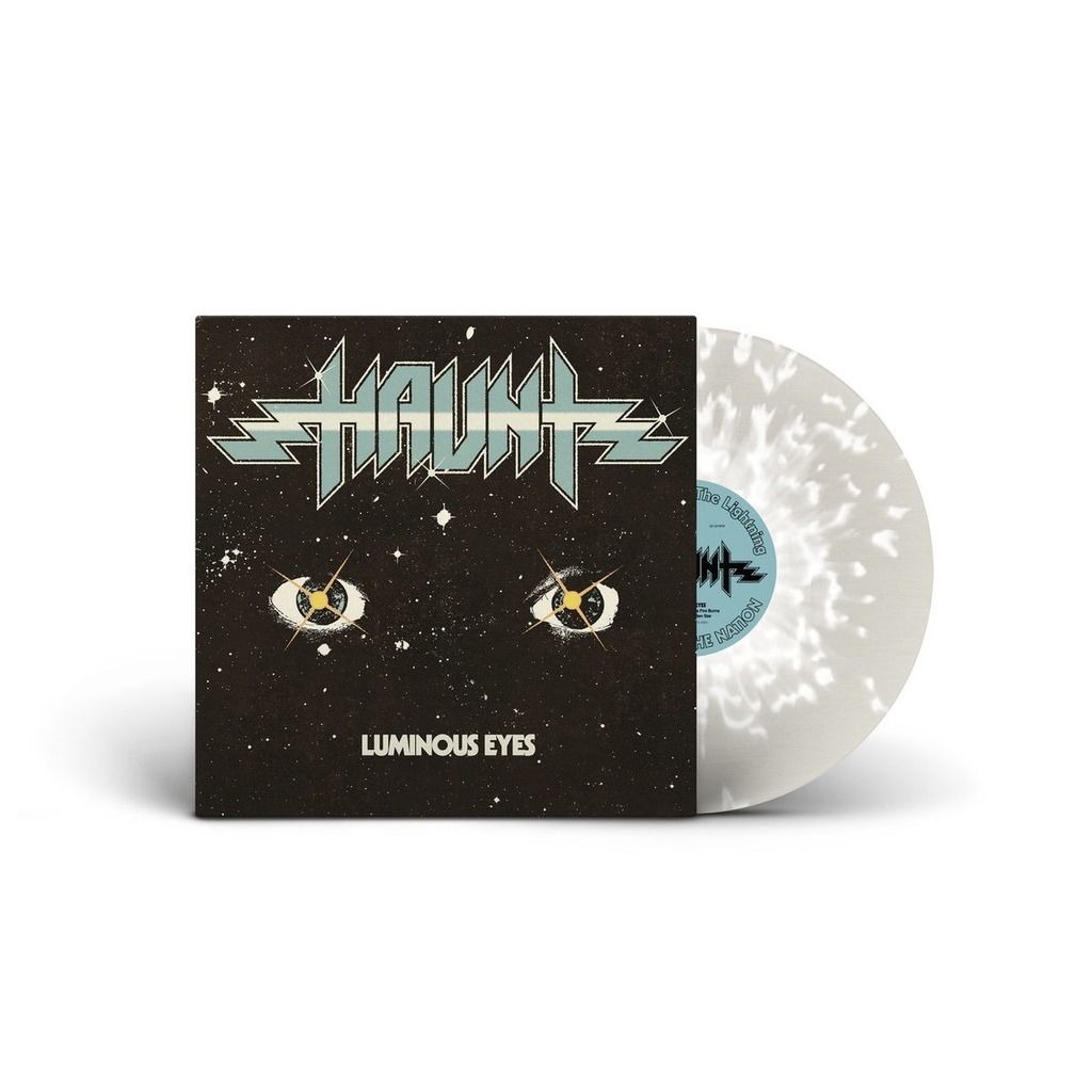  Haunt  -  luminous eyes (lp) ltd edit clear/white splatter vinyl -usa 