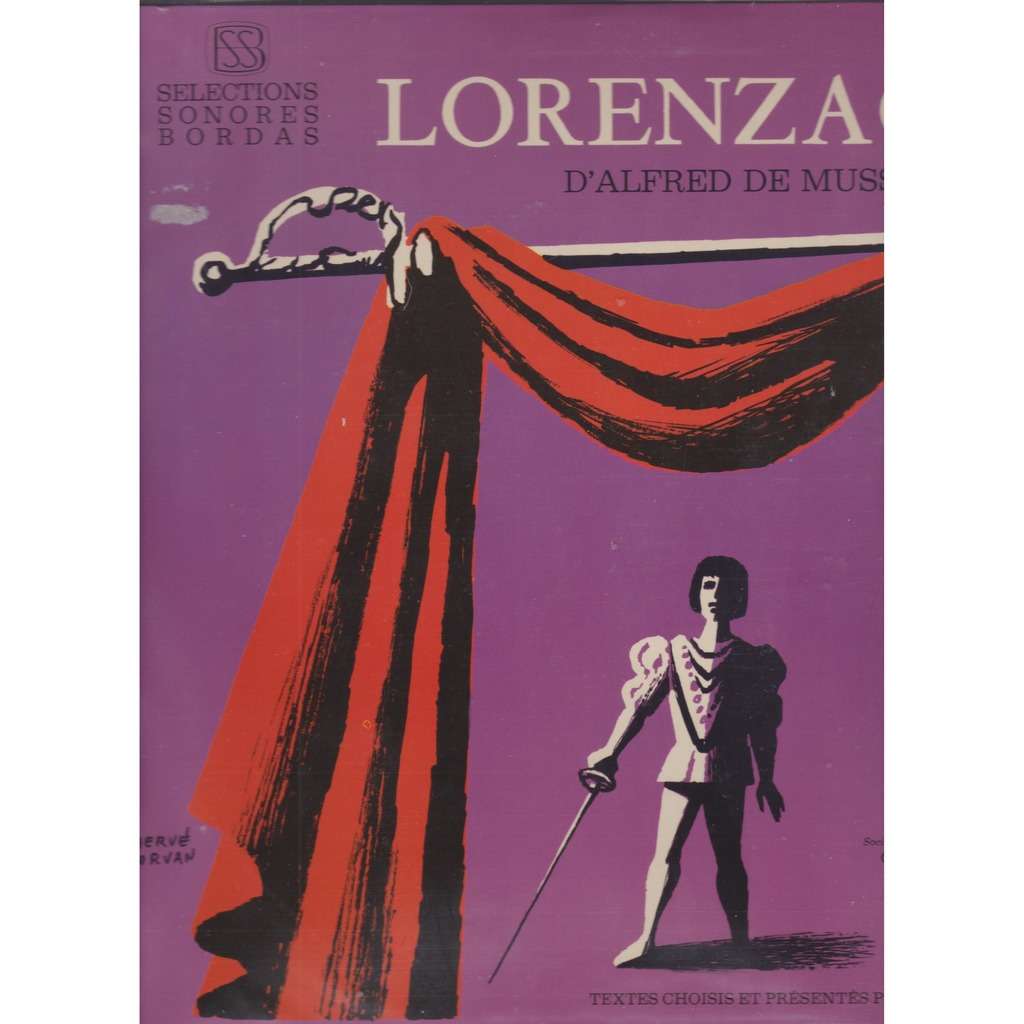 Lorenzaccio de Alfred De Musset, 33T chez prenaud Ref113898916