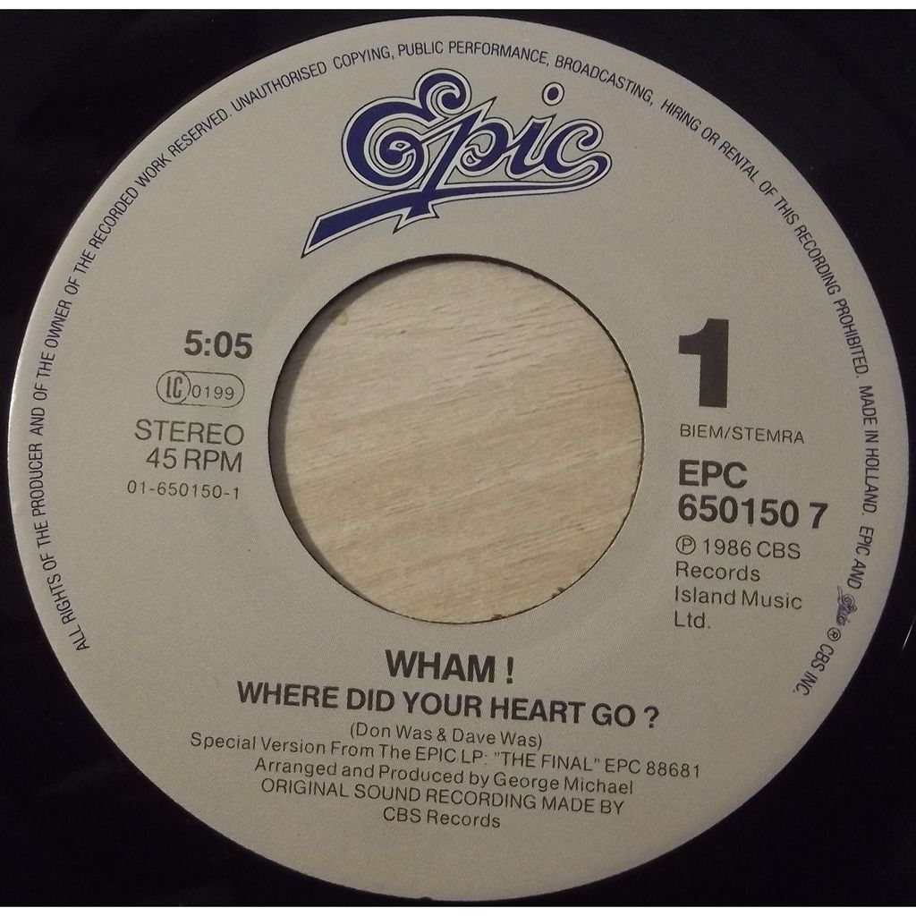 Where did your heart go ?