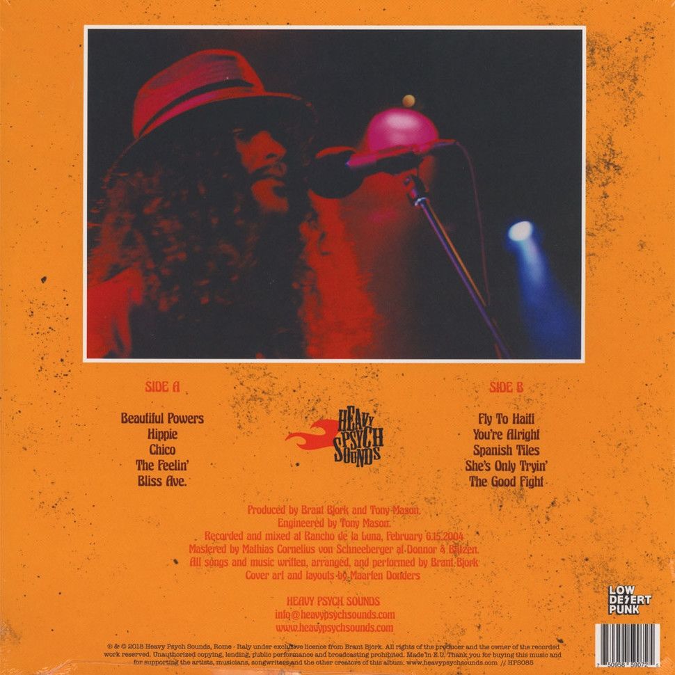  Brant Bjork  -  local angel (lp) 