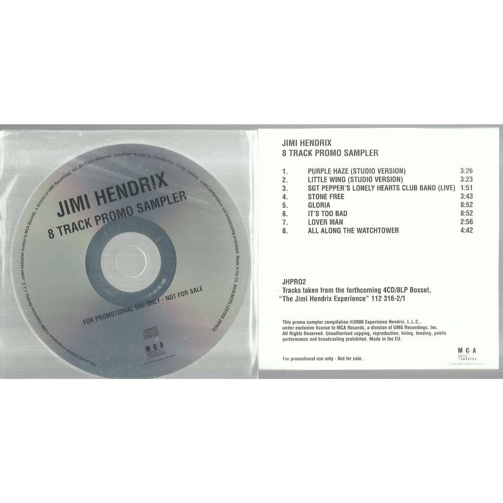  8 track promo sampler 