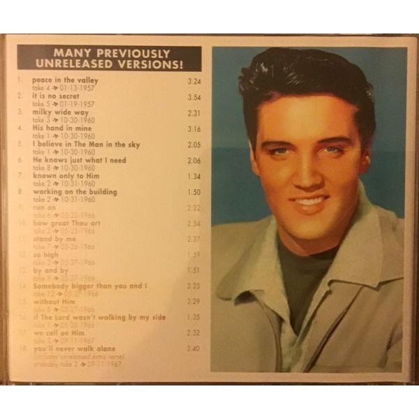 001 cd stand by me vol.1 cd 18 outtakes de Elvis Presley, CD con