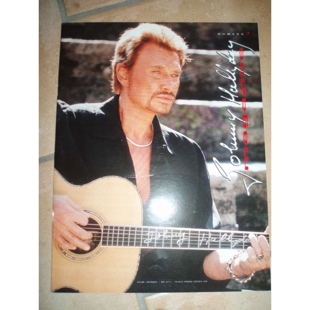 Magazine fan club de johnny hallyday n° 7 de 2000. Johnny Hallyday