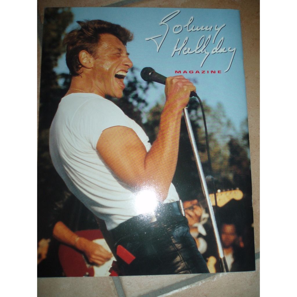 Magazine fan club de johnny hallyday n° 12 de 2001. Johnny Hallyday