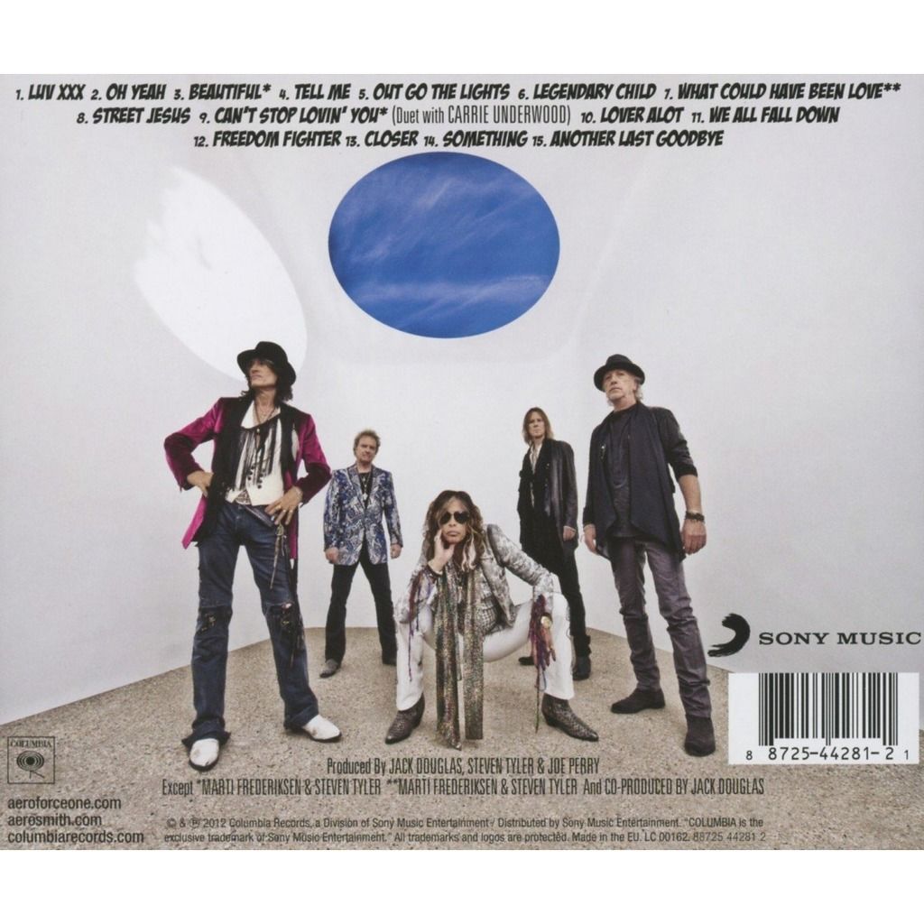  Aerosmith  -  music from another dimension! (cd) 