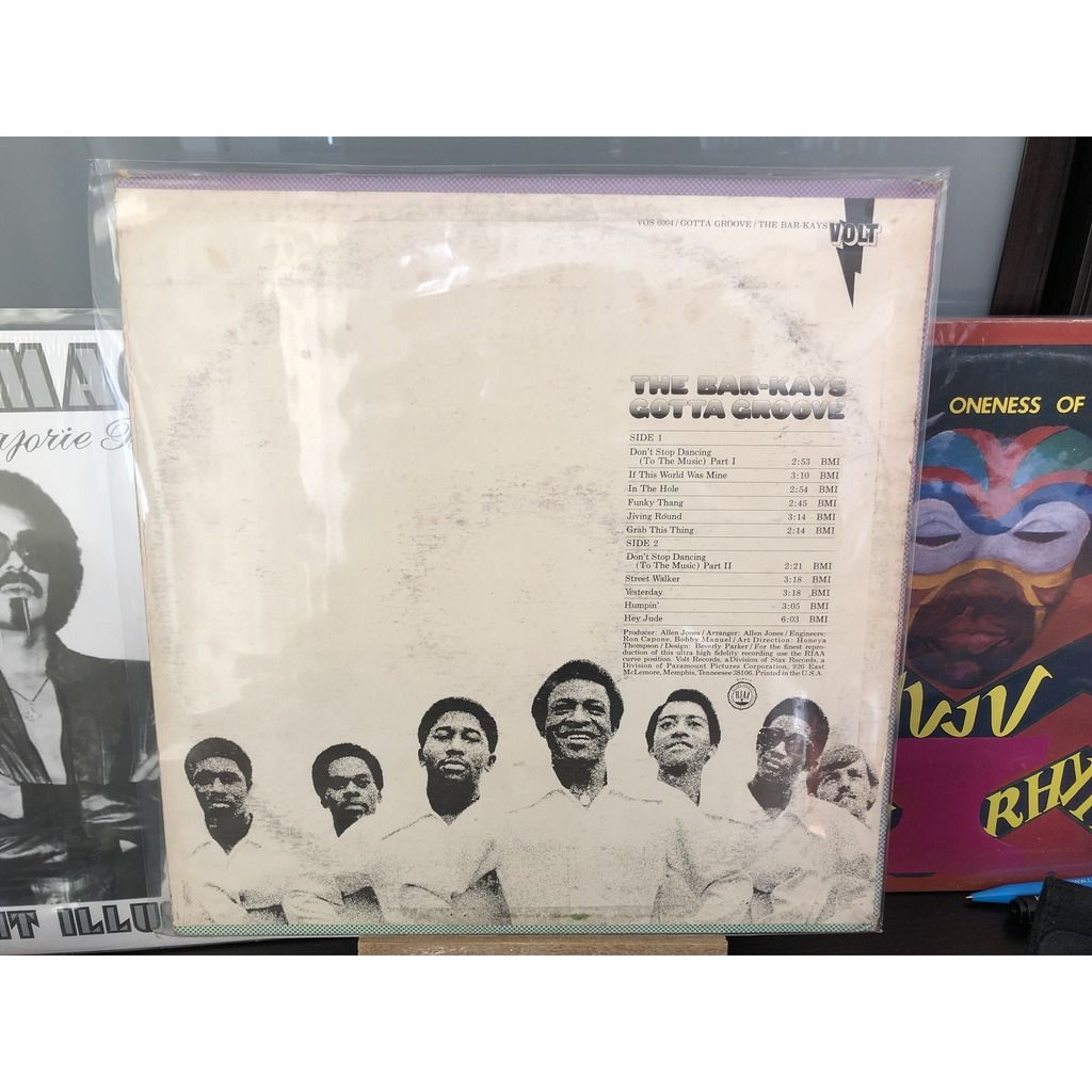 Gotta groove de BarKays, 33T chez sunmusic Ref119901627