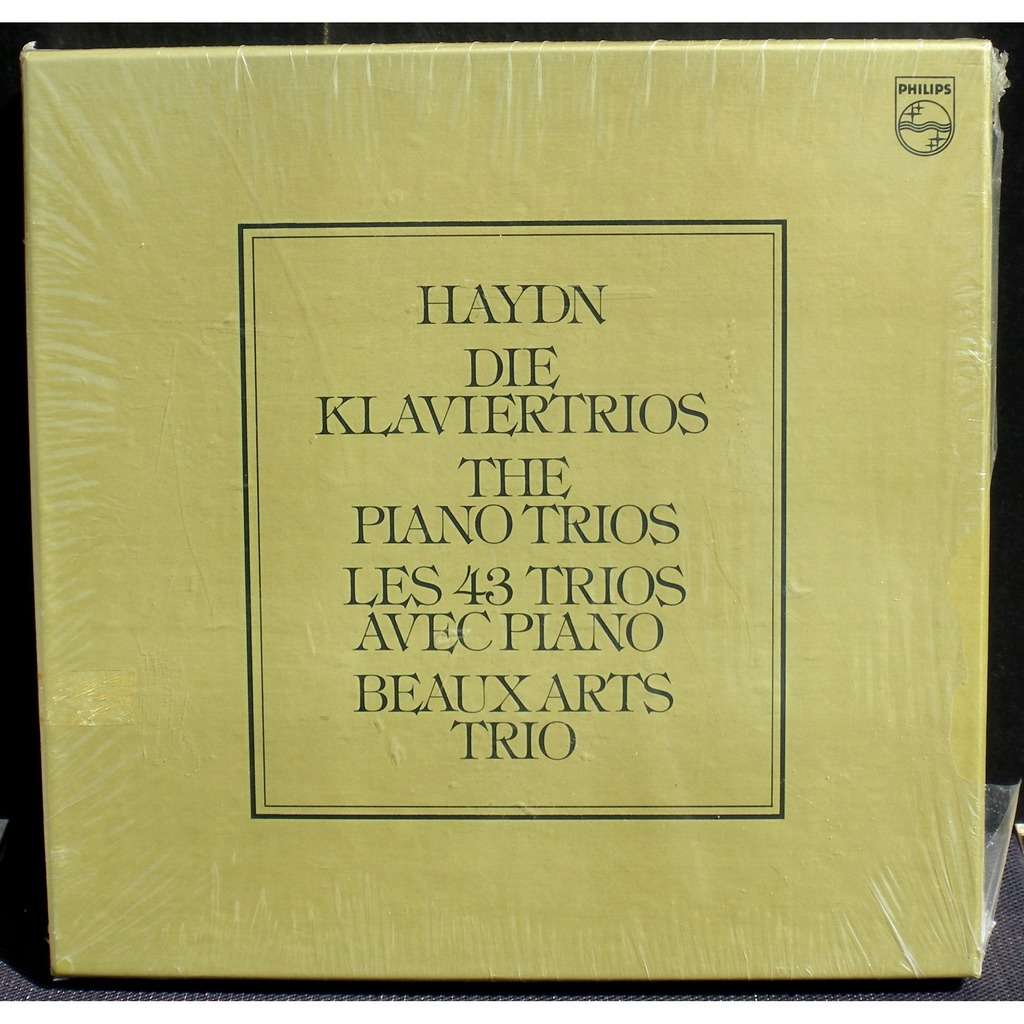 Trio klaviertrios les / die / the 43 trios Sealed Haydn Beaux Arts