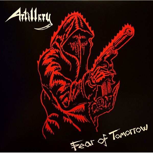  Artillery  -  fear of tomorrow - blue marbled vinyl -usa 