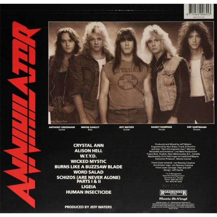  Annihilator  -  alice in hell 