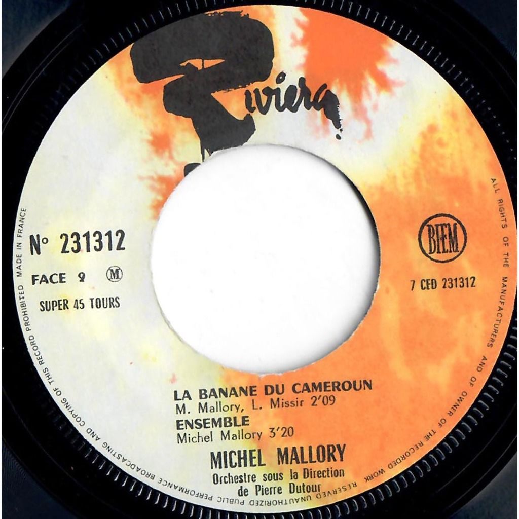  MICHEL MALLORY  -  la banane du cameroun 