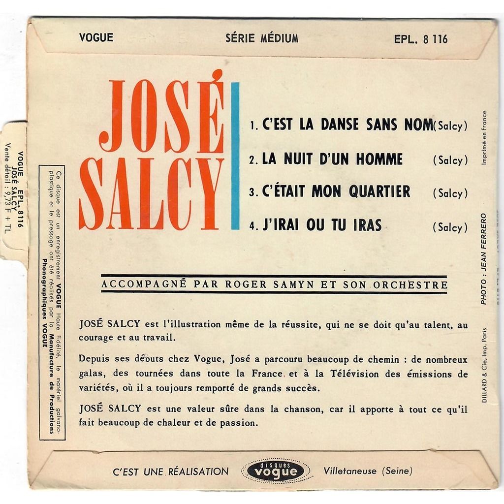  josé salcy  -  c’est la danse sans nom 