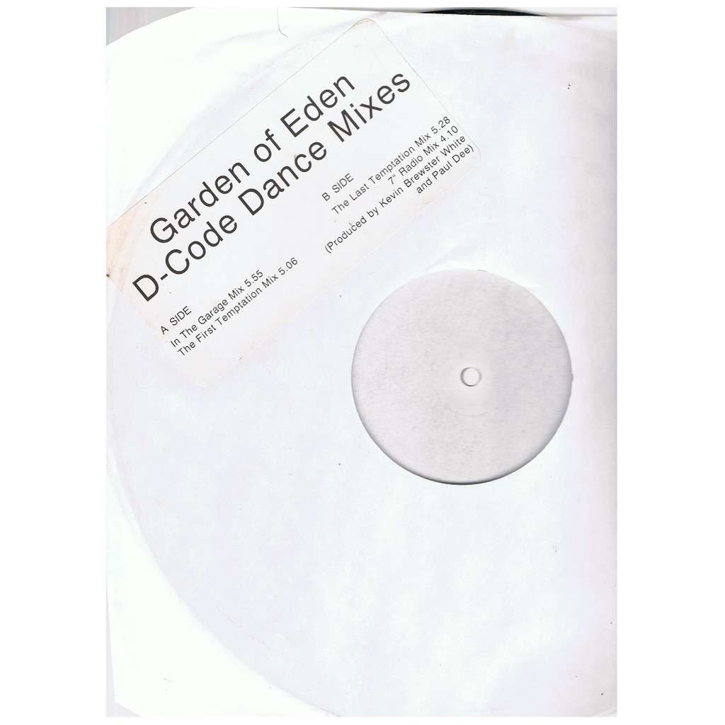 Garden of eden dcode dance mixes de Garden Of Eden DCode Dance Mixes