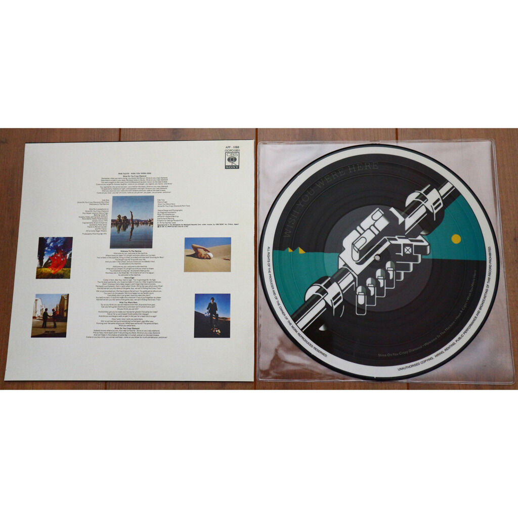 Wish you were here / limited edition picture disc lp by Pink Floyd, LP