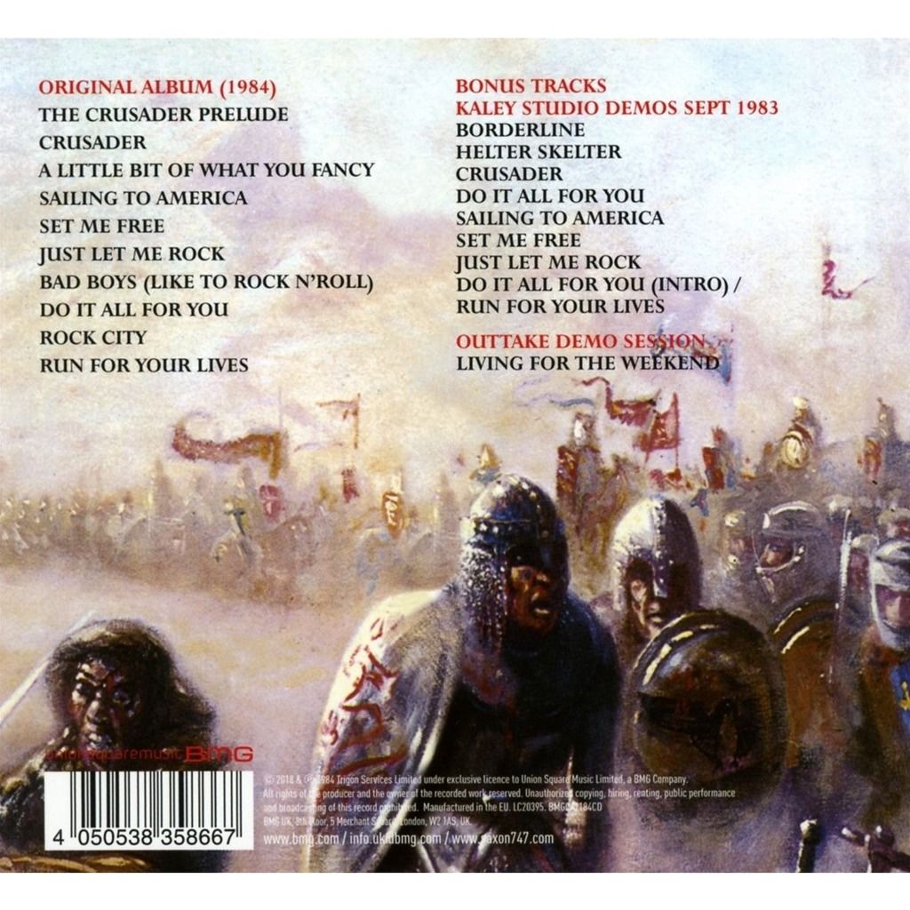  Saxon  -  crusader -ltd edit digibook 