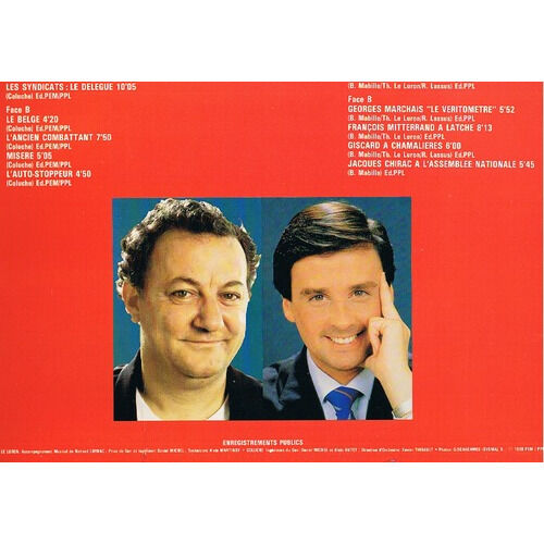 Pour Le Meilleur Et Pour Le Rire De Coluche Le Luron 33t X 2 Chez Carlo Ref119917316 