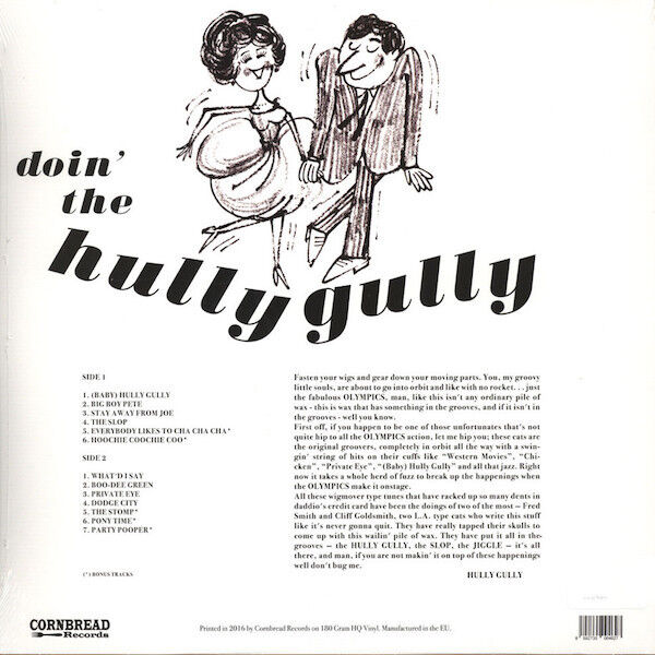  The Olympics  -  doin' the hully gully (lp) 