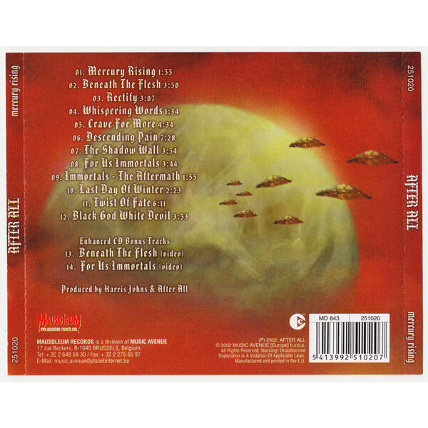  After All  -  mercury rising 
