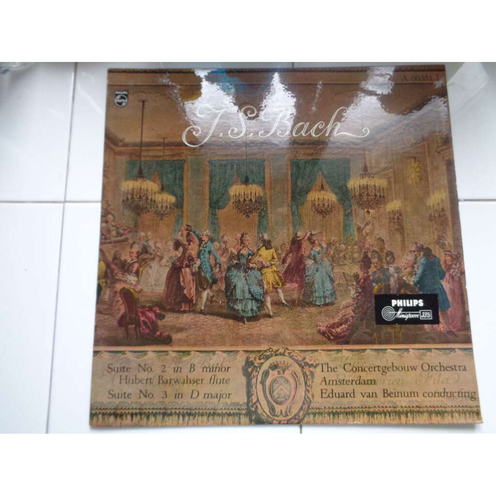 Bach orch suites nos. 2 & 3 de Eduard Van Beinum / Hubert Barwahser