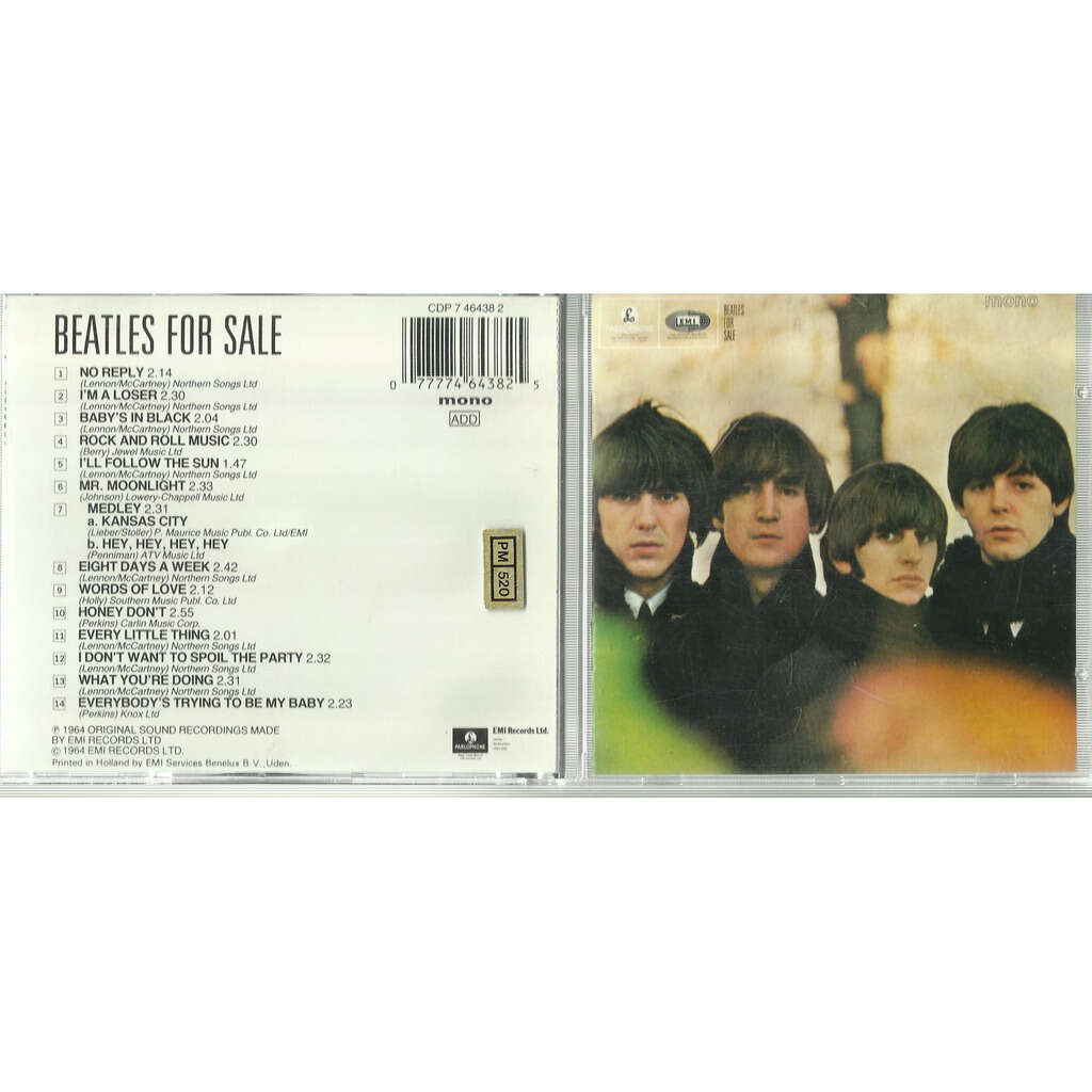  beatles for sale mono 