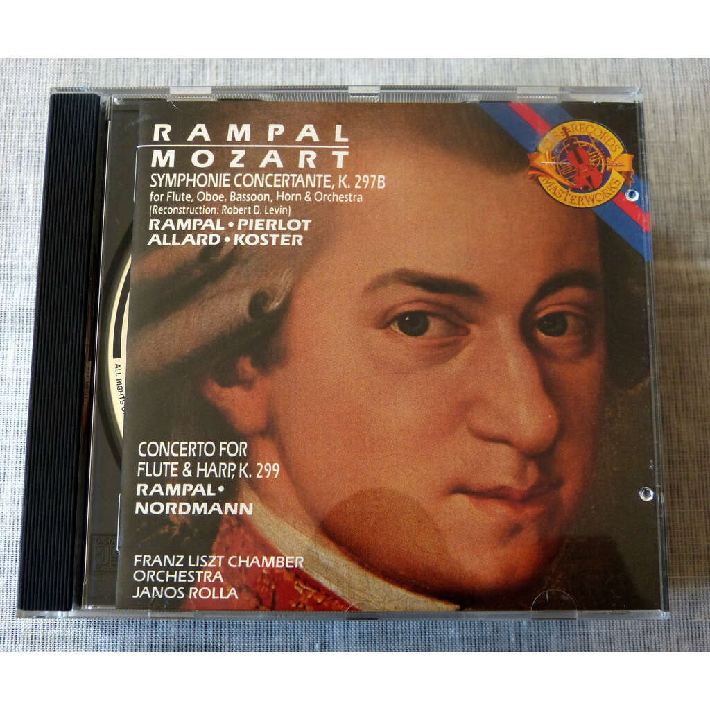 Symphonie concertante k.297b / concerto pour flûte et harpe k.299 by W