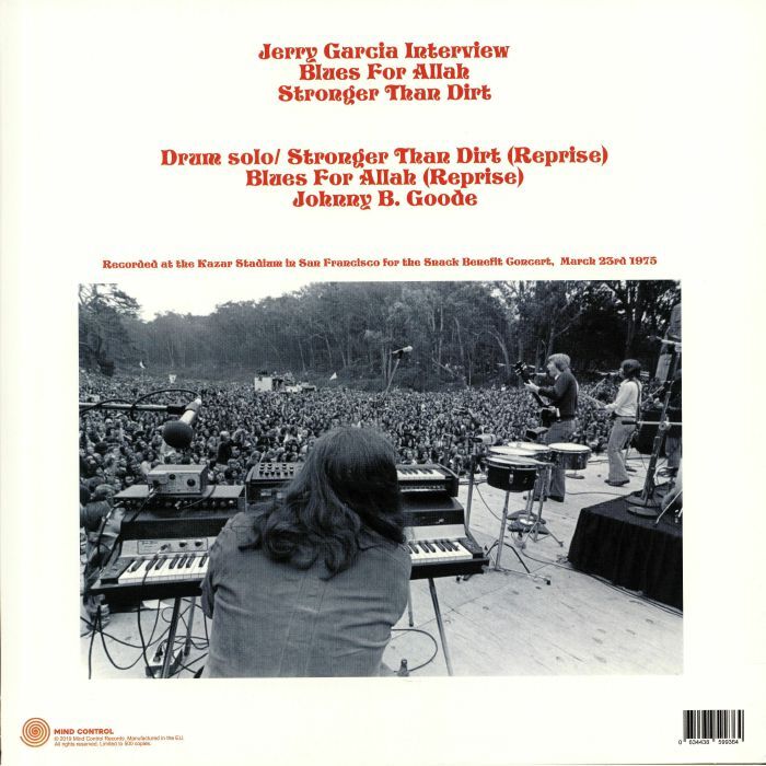  The Grateful Dead  -  the snack benefit broadcast 1975 