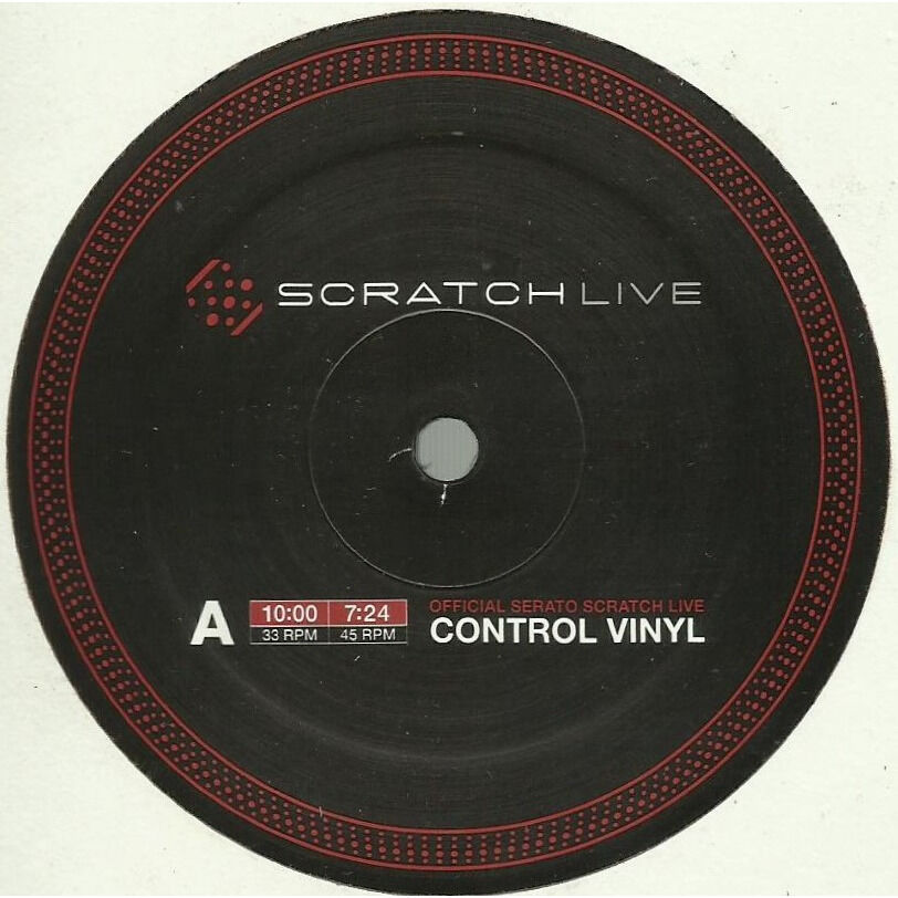 serato scratch live control cd