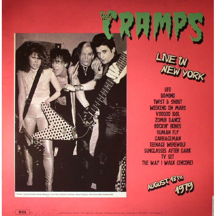  The Cramps  -  live in new york 1979 