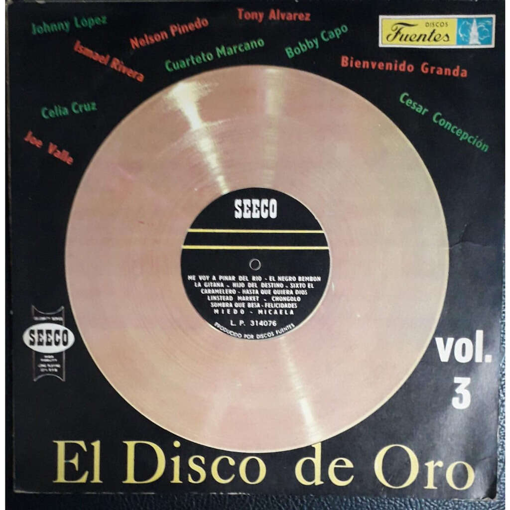 El disco de oro vol 3 by El Disco De Oro Vol 3, LP with malubacha - Ref ...
