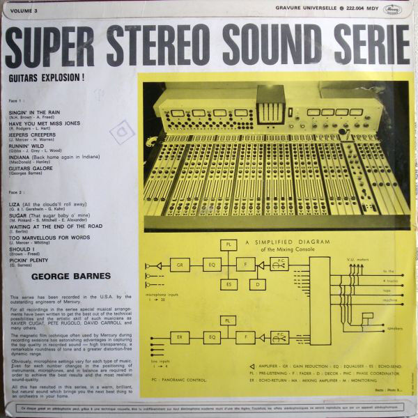 Guitars explosion ! (rare original french press fleepback cover