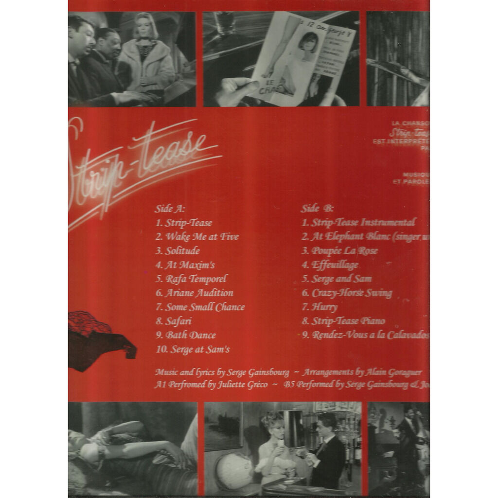  serge gainsbourg  -  strip tease 