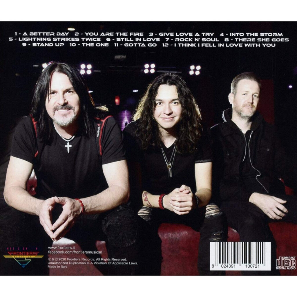  Decarlo  -  lightning strikes twice (cd) 