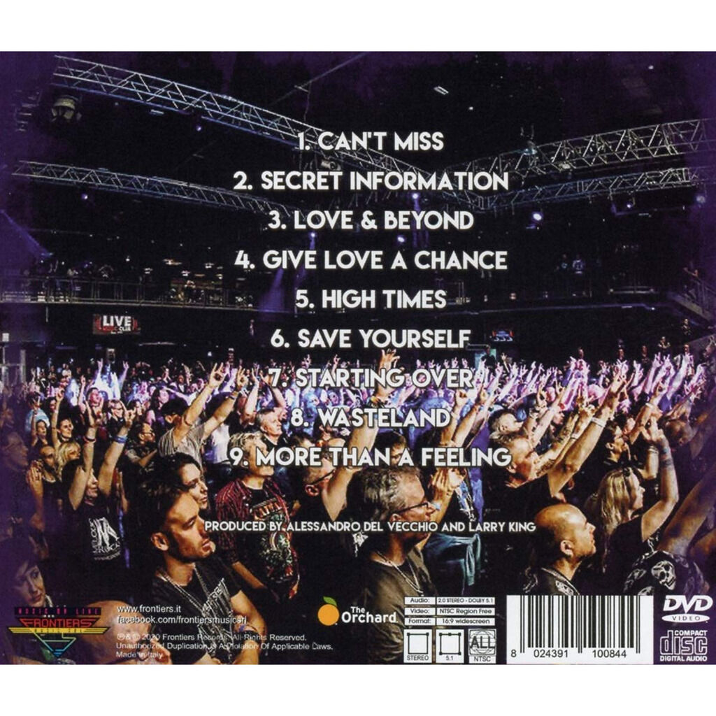  Michael Thompson Band  -  high times - live in italy (cd/dvd) 